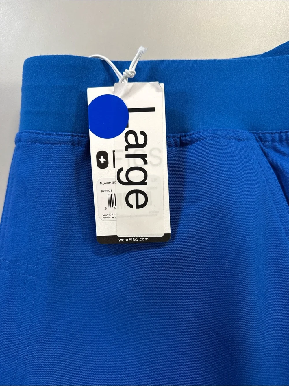 FIGS Axim Straight-Leg Men’s Scrub Pants Royal Blue
